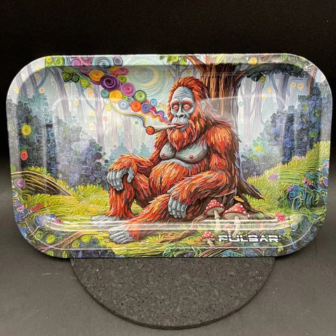 Pulsar Metal Rolling Tray | Bigfoot Break-Time | 11"x7"
