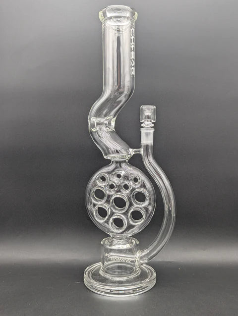 Pulsar Swiss Perc Kink Neck Glass Bong | 18"