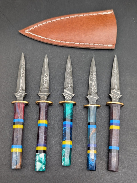 Stiletto Damascus Steel Dab Tool