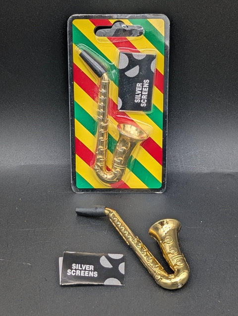The Golden Sax 3.5" Metal Pipe