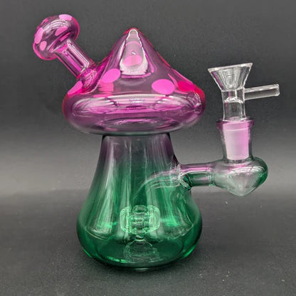 Two Tone Mushroom Bongs w/ Showerhead Perc