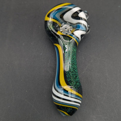 Wig Wag Dichro Hand Pipe w/ Screen