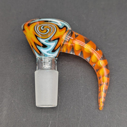 XL Curved Claw Bowl Piece 14mm with Screen